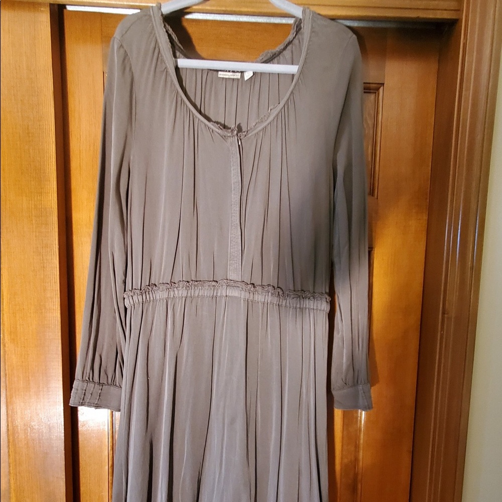 Long sleeve Anthropologie dress